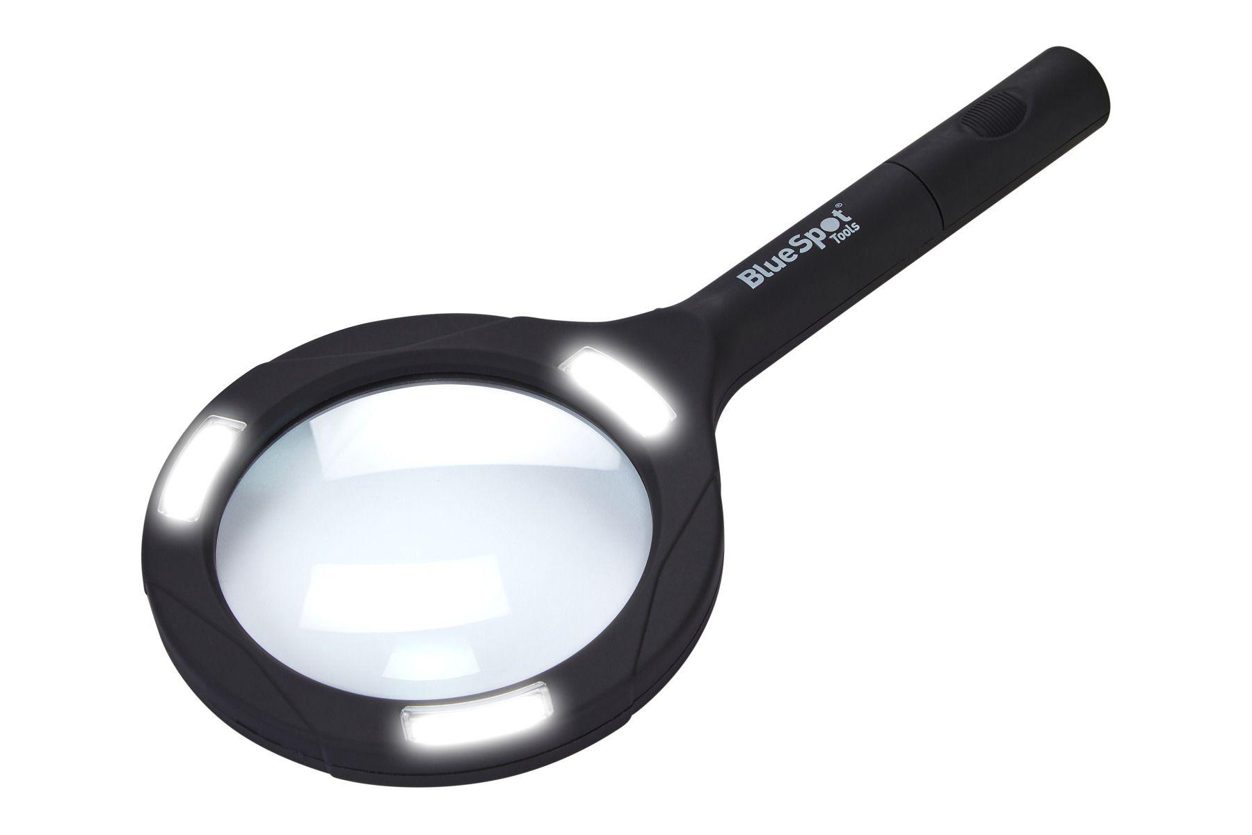Blue Spot Tools LED Magnifying Glass