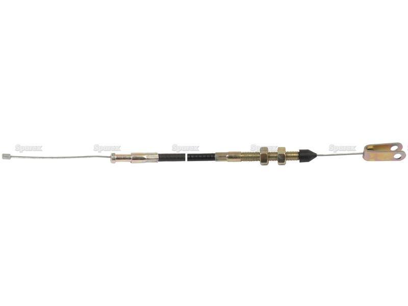 Foot Throttle Cable - Length: 1073mm, Outer cable length: 931mm. for Massey Ferguson 362 (300 Series)