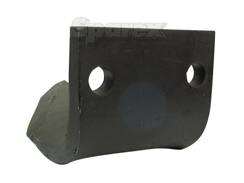 Power Harrow Blade 110x16x330mm RH. Hole centres: 76mm. Hole Ø 17mm. Replacement forDowdeswell. for Dowdeswell VARIOUS