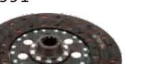 Valtra Tractor Clutch Disc (AGCO) V80995220