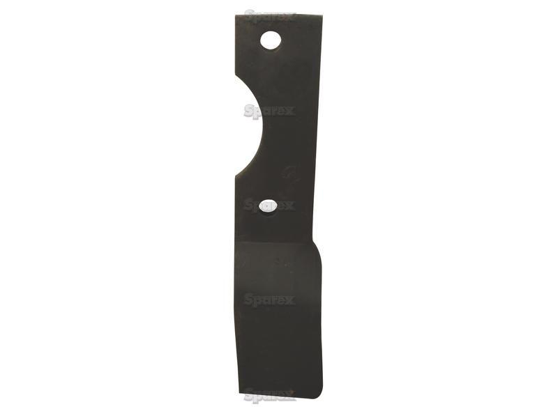 Rotavator Blade Twisted RH 70x10mm Height: 365mm. Hole centres: 150mm. Hole Ø: 16.5mm. Replacement for Alpego for Alpego LE2
