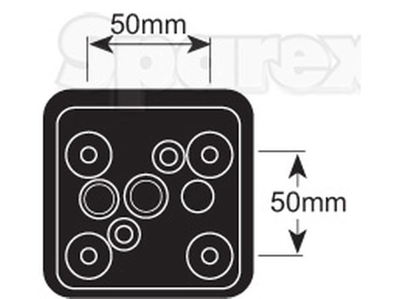 Halogen Rear Combination Light 12V, RH & LH