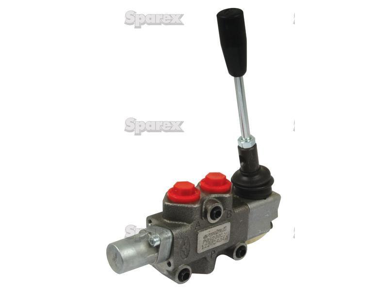 Hydraulic Diverter Valve - Sliding Spool - 3 Port - Spring centered - 3/8''BSP