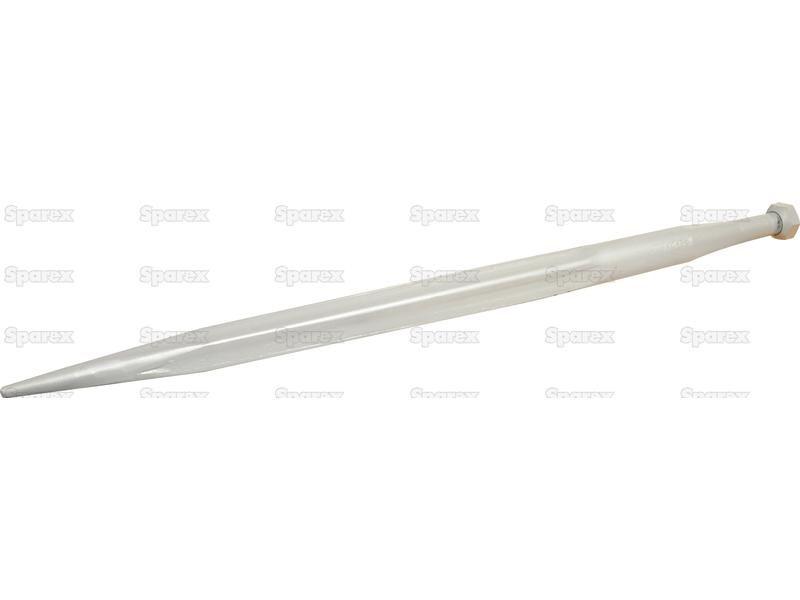 Loader Tine - Straight 870mm, Thread size: M27 x 1.5 (Star)