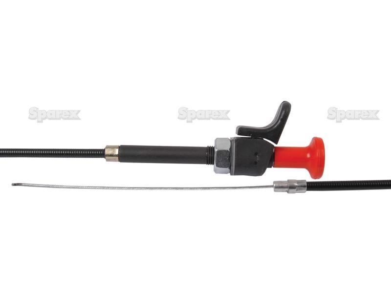 Engine Stop Cable - Length: 1320mm, Outer cable length: 1150mm. for Fiat 880 (Classic Models)