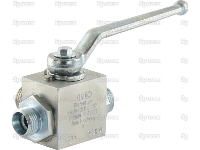 Hydraulic 3-Way Diverter Ball valve M18 x 1.5