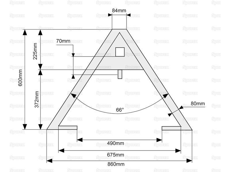 A Frame Implement Attachment (Cat. 1/2/3)