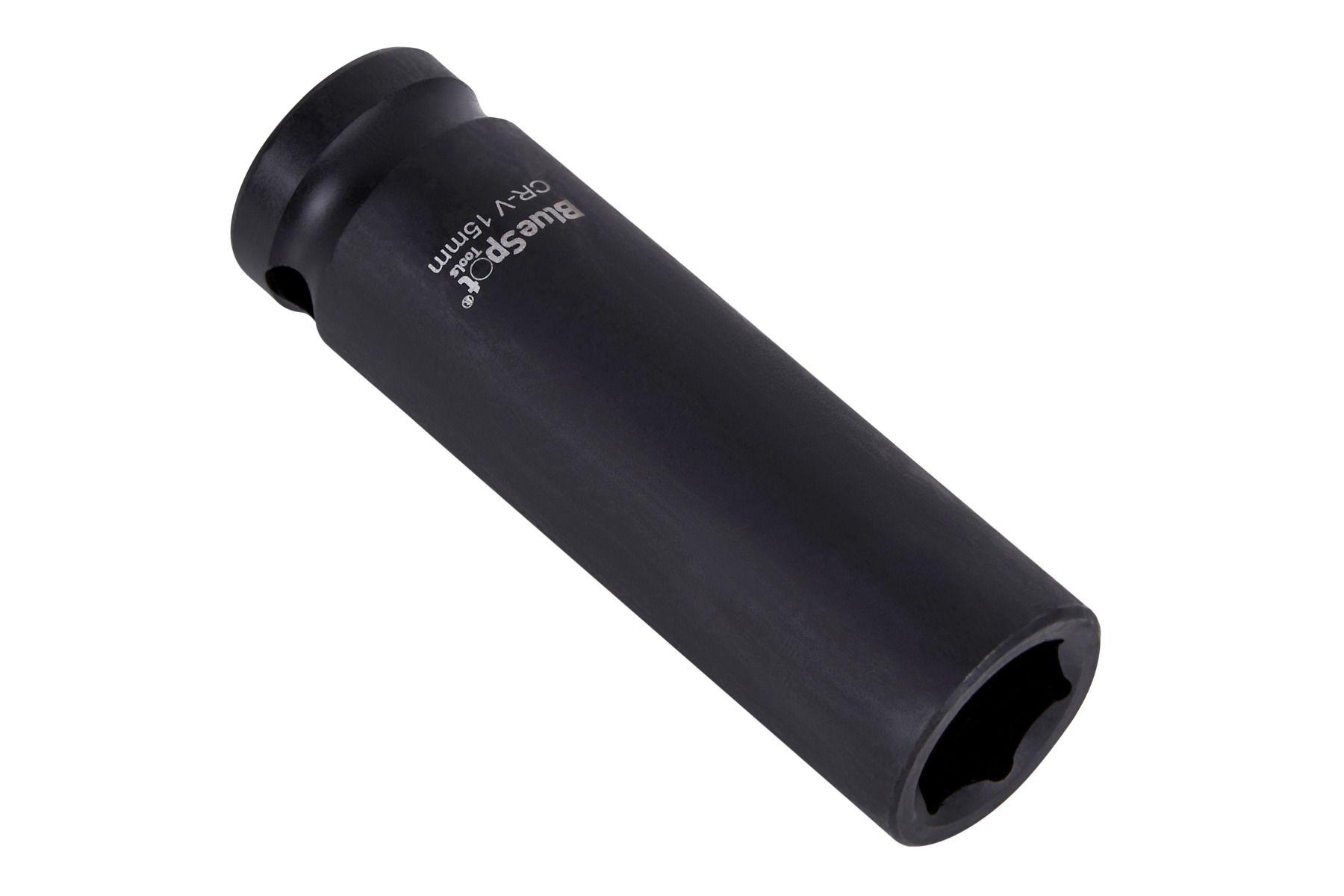 Blue Spot Tools Individual 15mm 1/2" Deep Impact Hex Socket