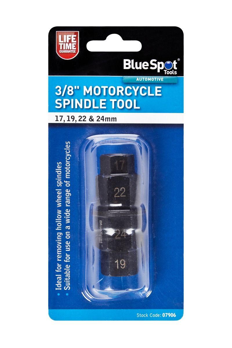 Blue Spot Tools 3/8" Motorcycle Spindle Tool (17, 19, 22 & 24mm)