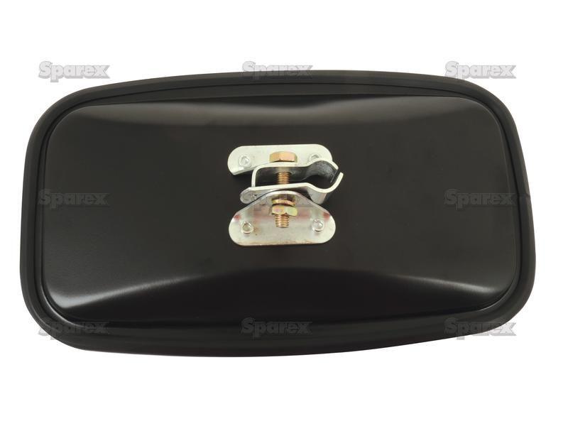Mirror Head Flat Rectangular | Height: 320mm Width: 180mm  Arm Ø: 12 - 15mm
