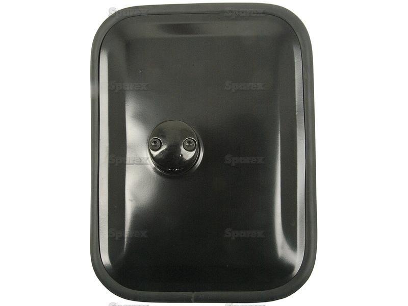 Mirror Head, Convex (Wide Angle) Rectangular | HxW 320-235mm Arm Ø: 18 - 20mm