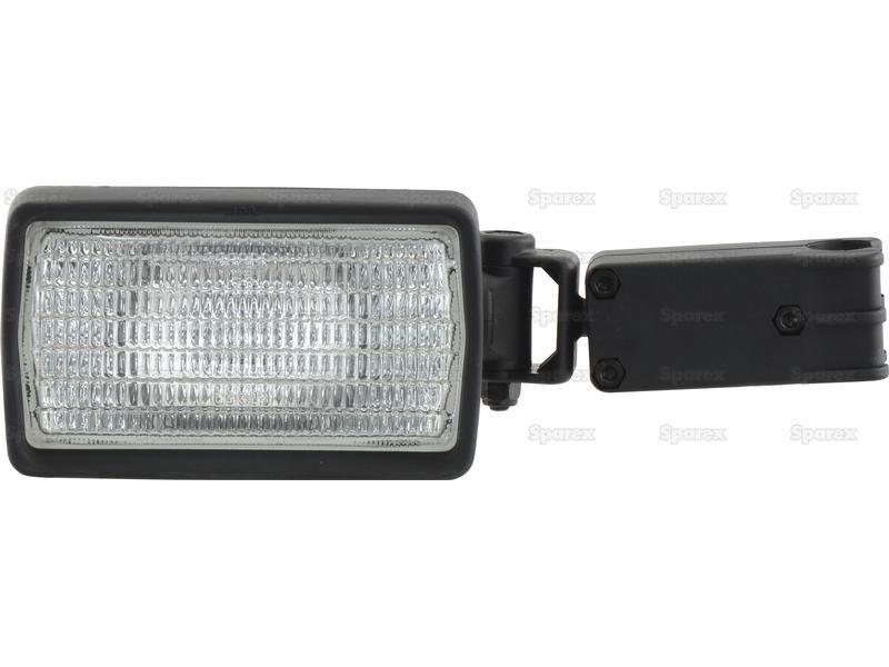 Halogen Work Light Rectangular LH - 12V (55W) for Case IH JX1090U
