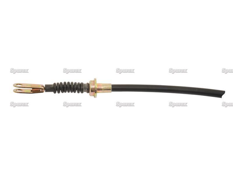 Hand Throttle Cable - Length: 550mm, Outer cable length: 410mm. for Massey Ferguson (3388256M3)