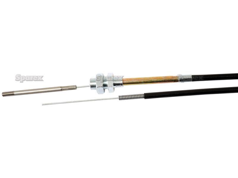 Engine Stop Cable - Length: 1546mm, Outer cable length: 1379mm. for Case IH