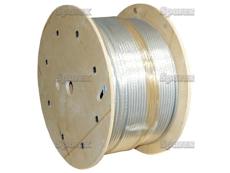 Wire Rope With Nylon Core - Steel, Ø12mm x 110M