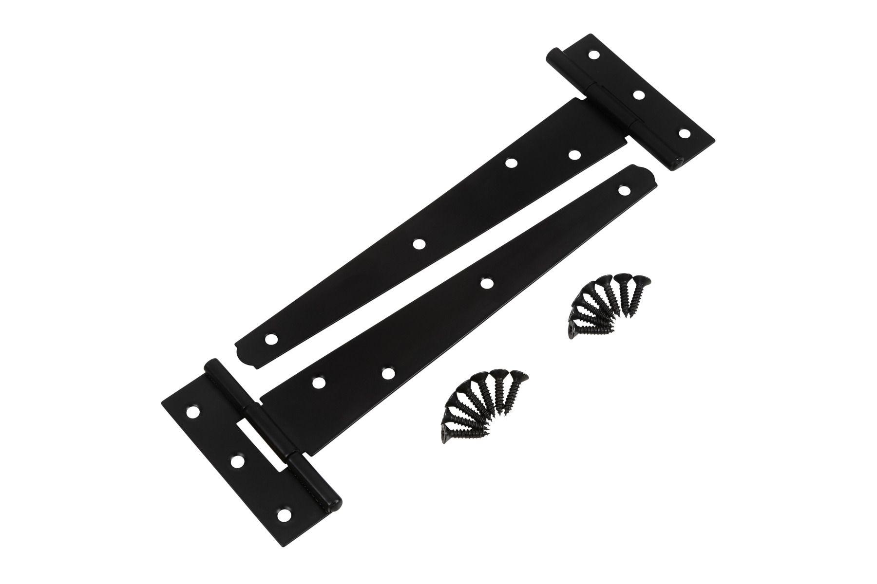 Blue Spot Tools Black Powder Coated Tee Hinge 204mm