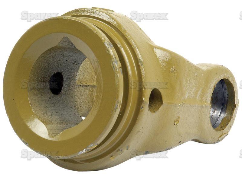 PTO Tube Yoke (U/J Size: 23.8 x 61.2mm) Profile: Lemon, Size: 34.5 x 4mm, Ref: Ov. La Magdalena, Massey Ferguson, Walterscheid