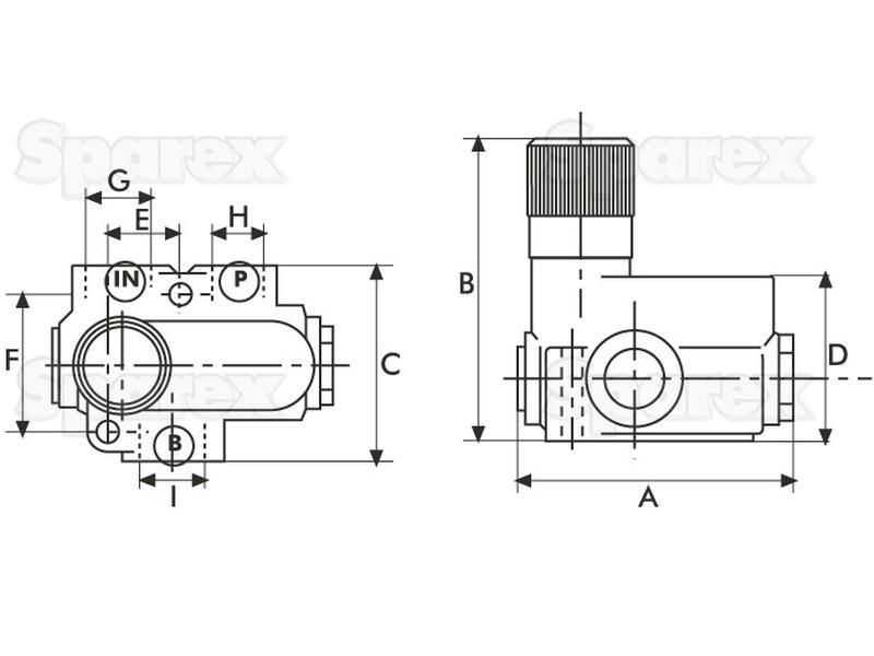 Hydraulic Adjustable Flow Control Valve