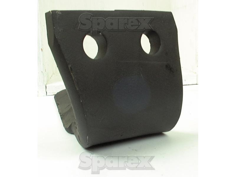 Power Harrow Blade 110x15x330mm RH. Hole centres: 50mm. Hole Ø 19mm. Replacement forKverneland, Maletti. for Kverneland