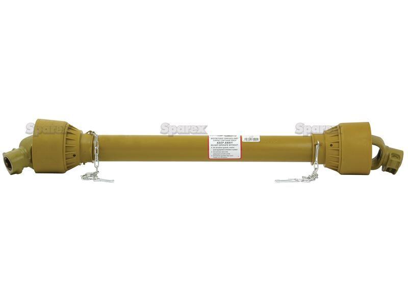 PTO Shaft - (Lz) Length: 950mm, 1 3/8'' x 6 Spline Q.R. to 1 3/8'' x 6 Spline Q.R.