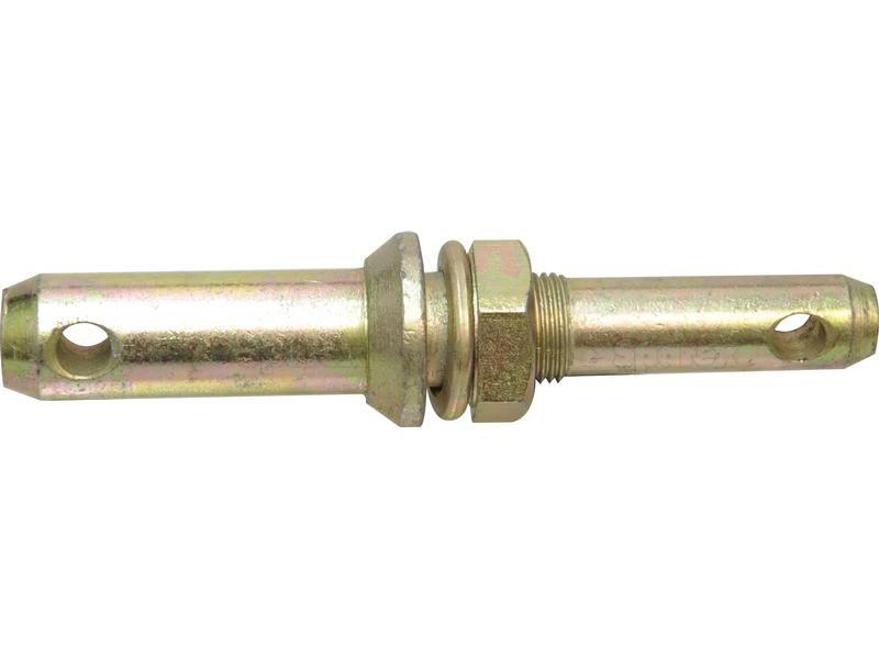 Lower link implement pin dual 22 - 28x191mm, Thread size 1x32mm Thread size 1/2