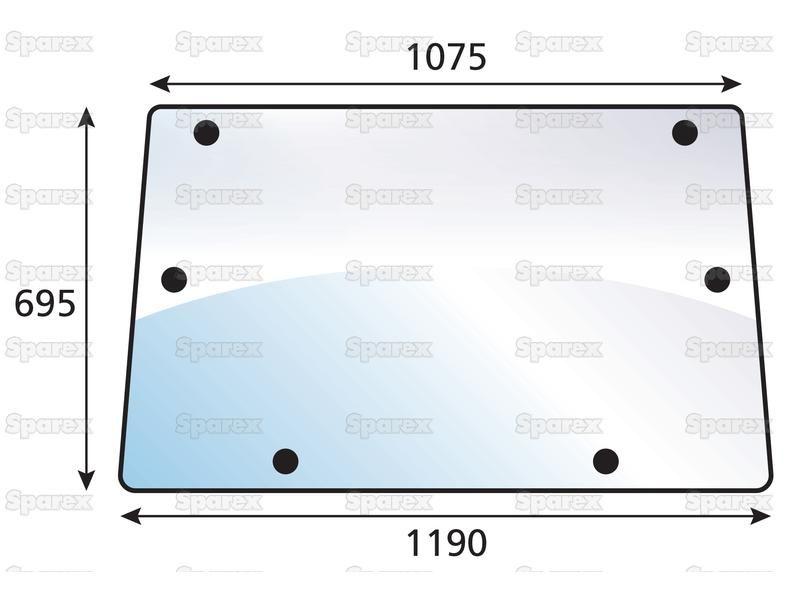 Windscreen for Massey Ferguson