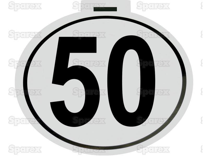 Speed Limit Sign 50KM/H