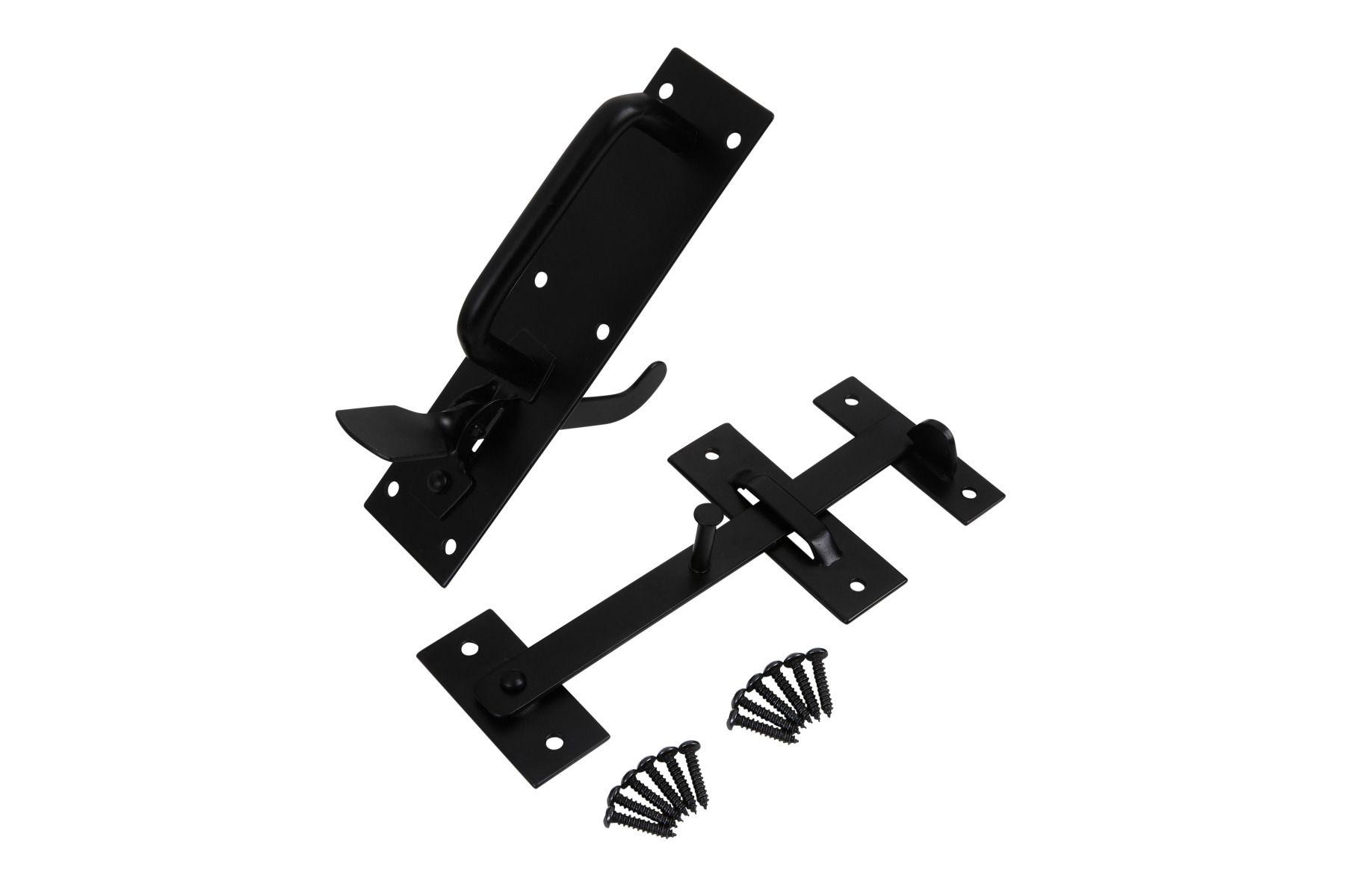 Blue Spot Tools Black Powder Coated Suffolk Latch 50mm
