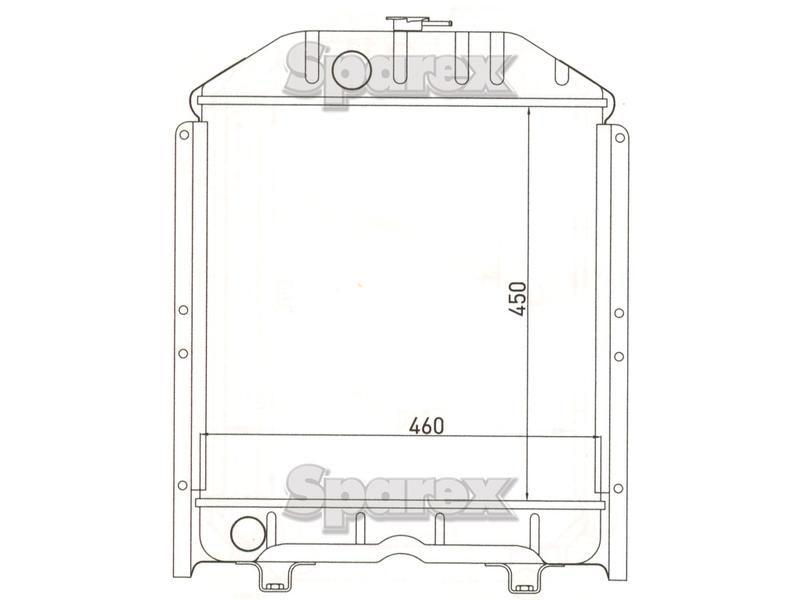 Radiator for Fiat 540 (Classic Models)