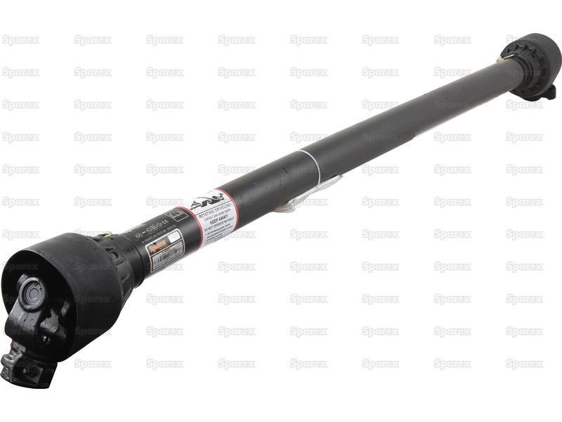 PTO Shaft - (Lz) Length: 1510mm, 1 3/8'' x 6 Spline Q.R. to 1 3/8'' x 6 Spline Shear Bolt Limiter