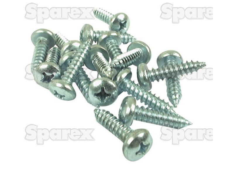 Metric Self Tapping Pozidrive Screw, Size: 2.9 x 13mm (Din 7981B)