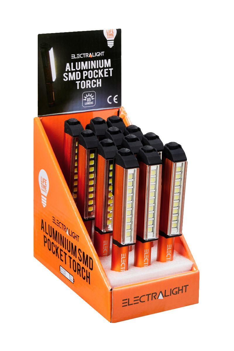Electralight Aluminium SMD Pocket Torch (85 Lumens)