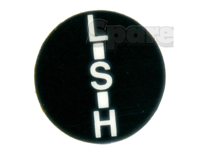 Gear Stick Decal for Massey Ferguson 590 (500 Series)