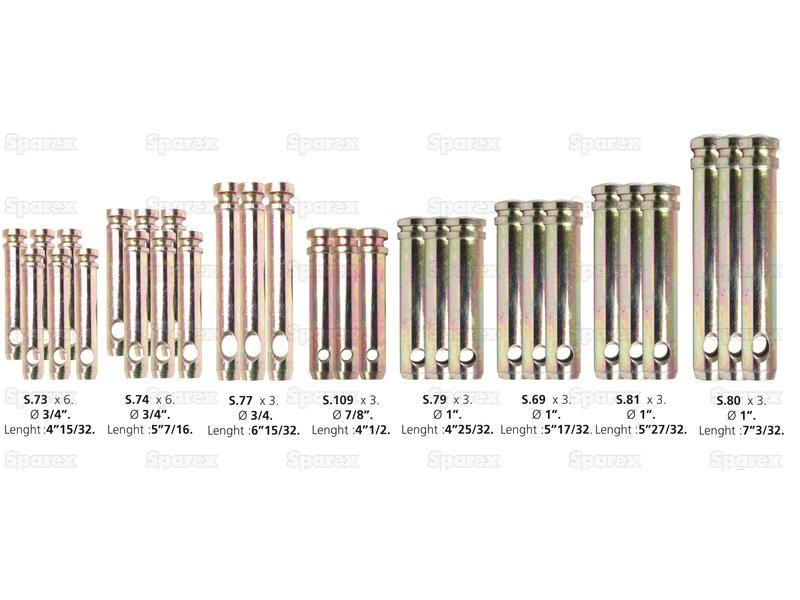 Dispenser Kit - Top Link Pins - Cat. 1/2