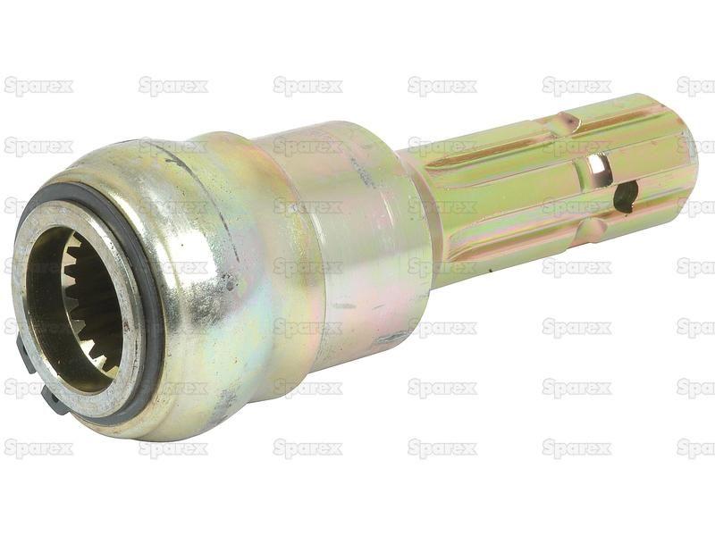 PTO Adaptor - Female spline 1 3/8'' - 21 x Male spline 1 3/8'' - 6 with Quick Release Collor.