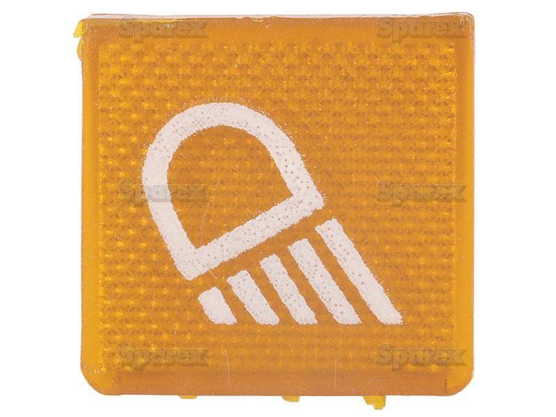 Rocker Switch Insert - Work Lights for Massey Ferguson 390T