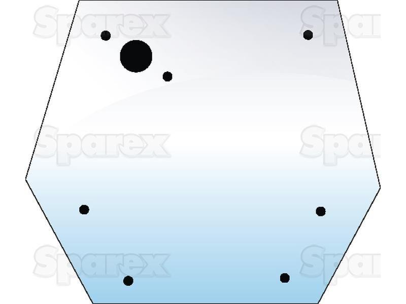 Rear Window for Valmet & Valtra 355 (55 Series)