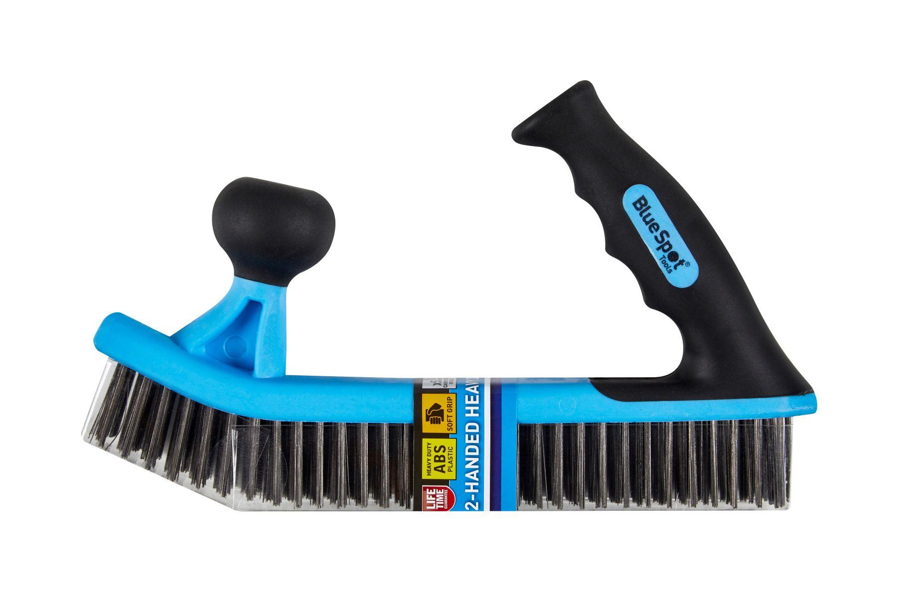 Blue Spot Tools 2-Handed Heavy Duty Wire Brush