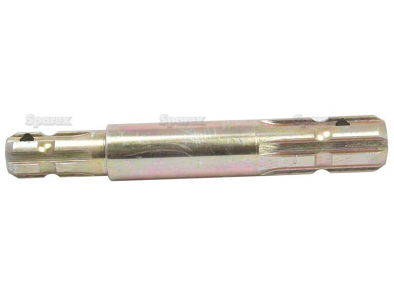 PTO Splined Shaft - Both Ends - 1 3/8'' - 6 Spline x 1 1/8'' - 6 Spline, Length: 230mm