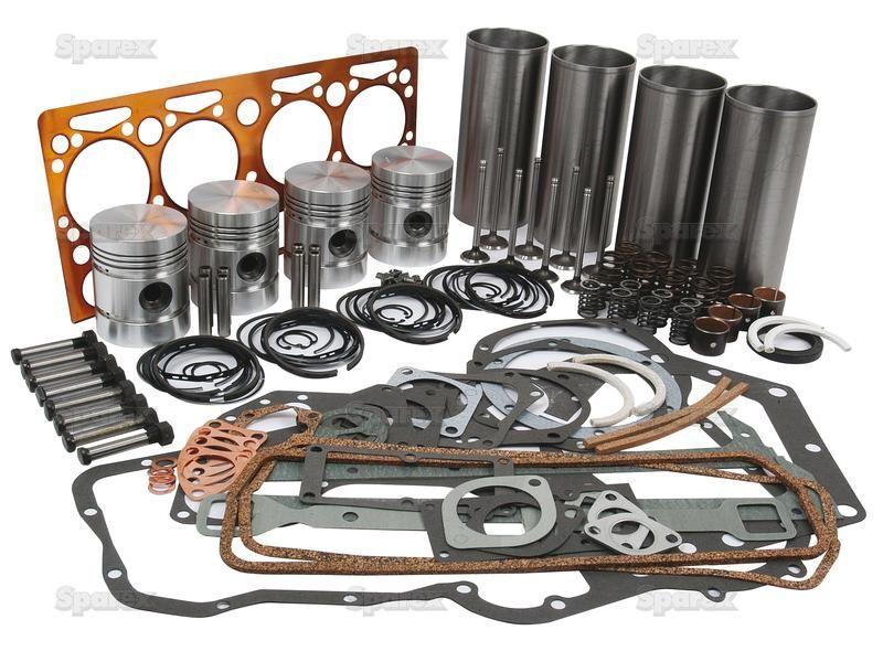 Engine Overhaul Kit with Valve Train (Finished) for Massey Ferguson 65 (Pre 100 Series (1947 - 65))