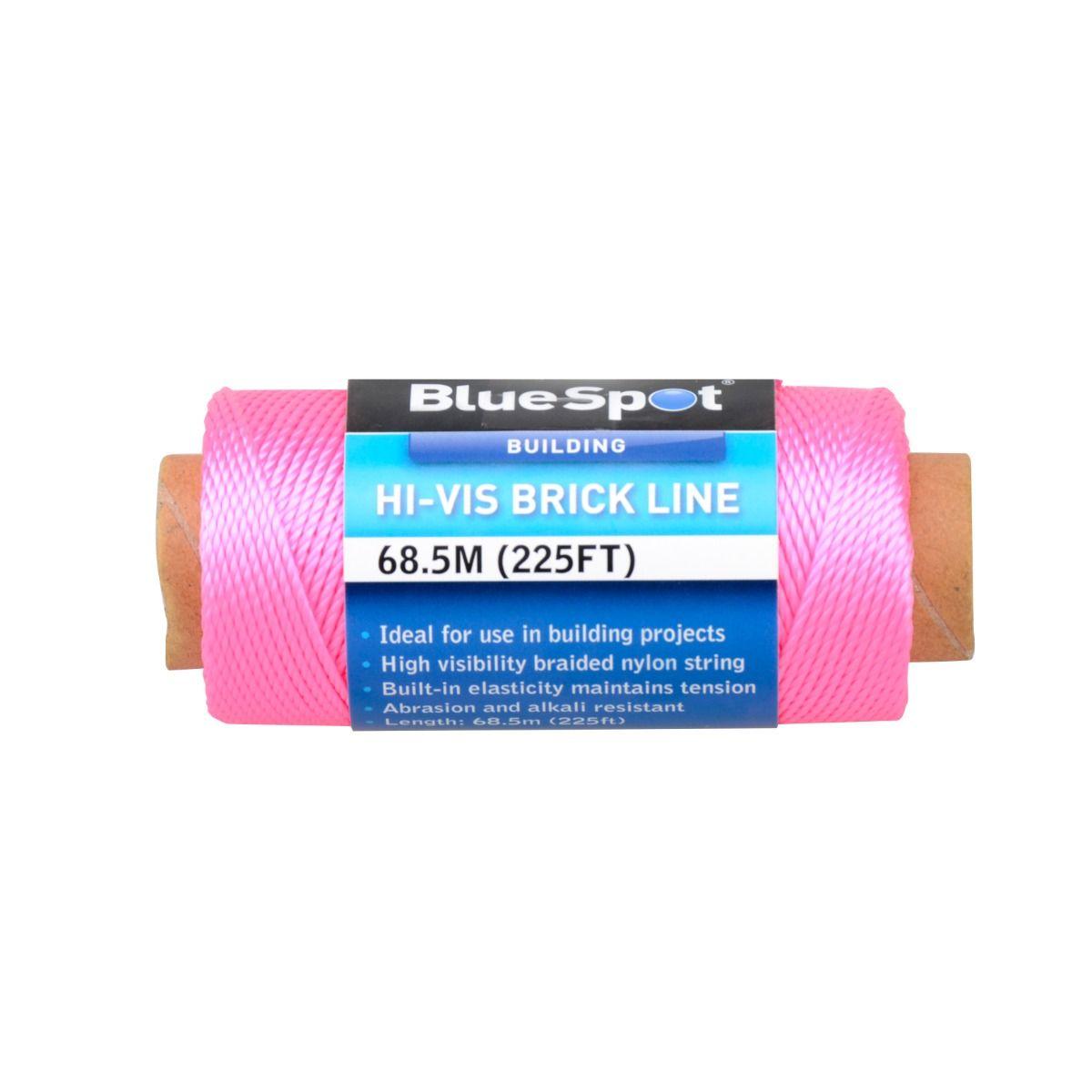 Blue Spot Tools 68.5m (225ft) Hi-Vis Brick Line