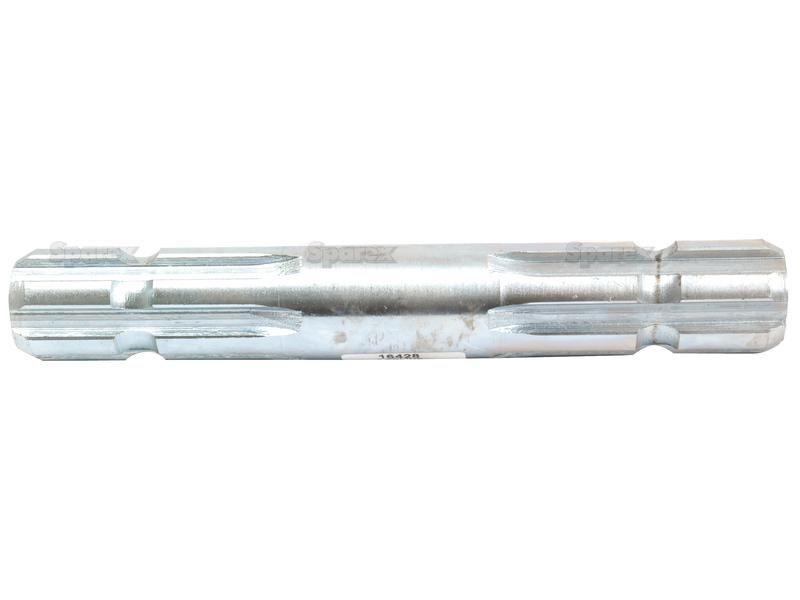 PTO Splined Shaft - Both Ends - 1 3/8'' - 6 Spline x 1 3/8'' - 6 Spline, Length: 230mm