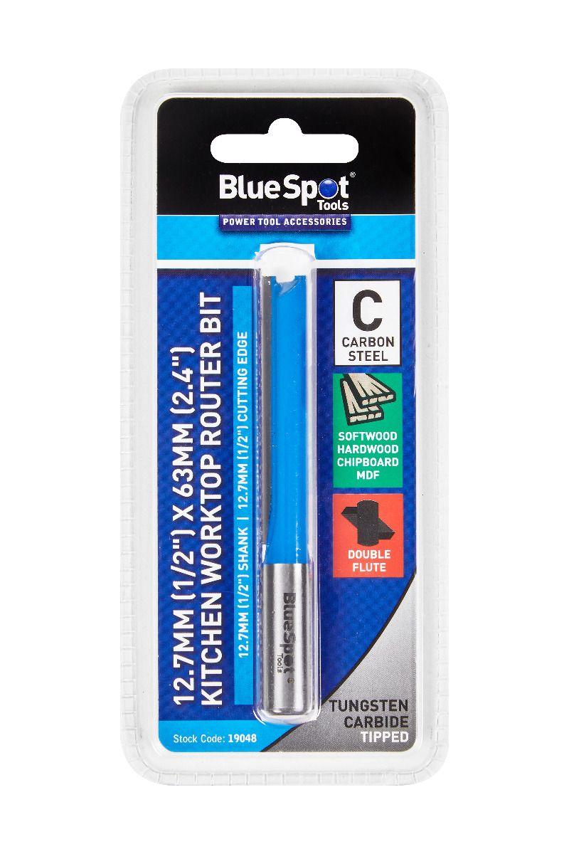 Blue Spot Tools 12.7MM (1/2") X 63MM Kitchen Router Bit