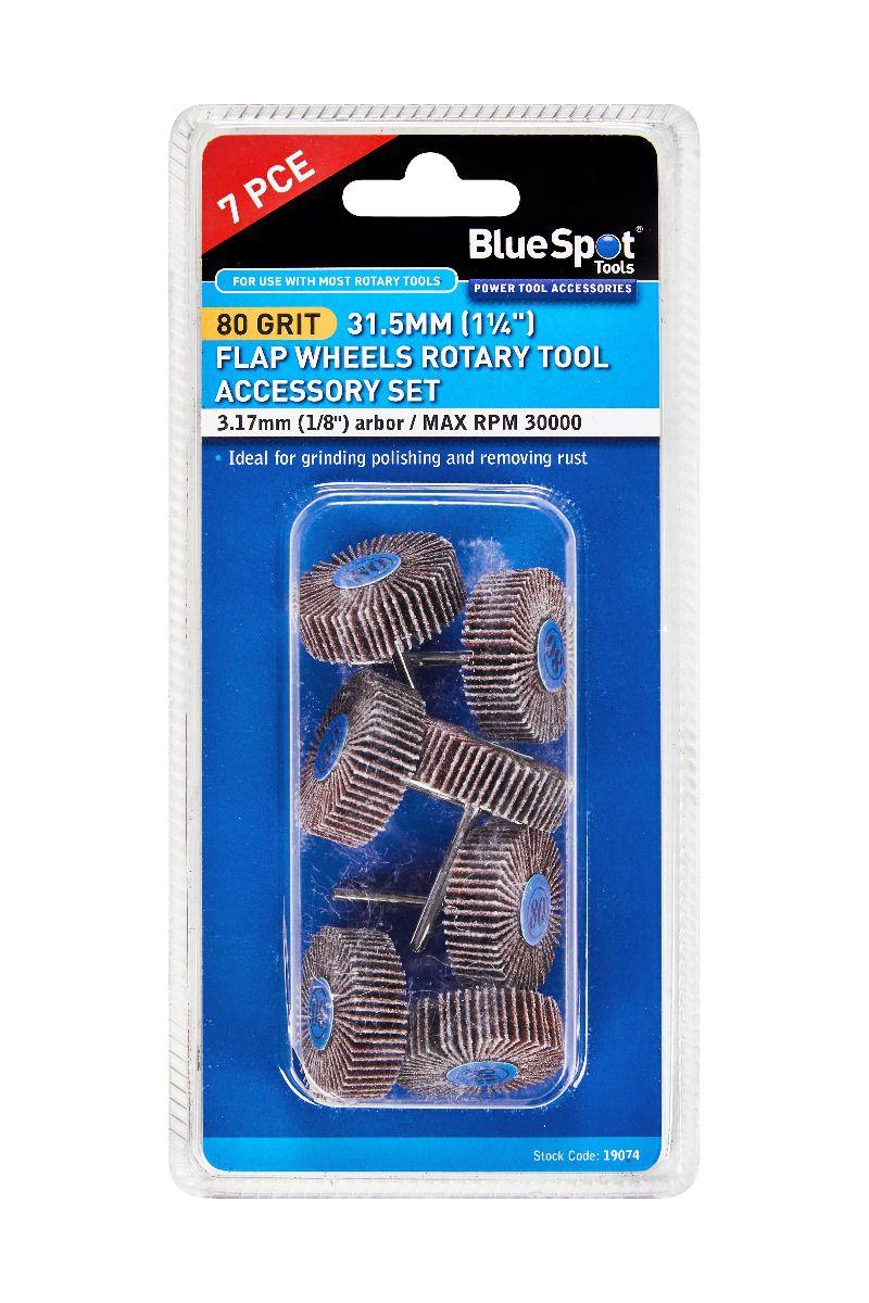 Blue Spot Tools 7 PCE Polishing Accessories Tool Set