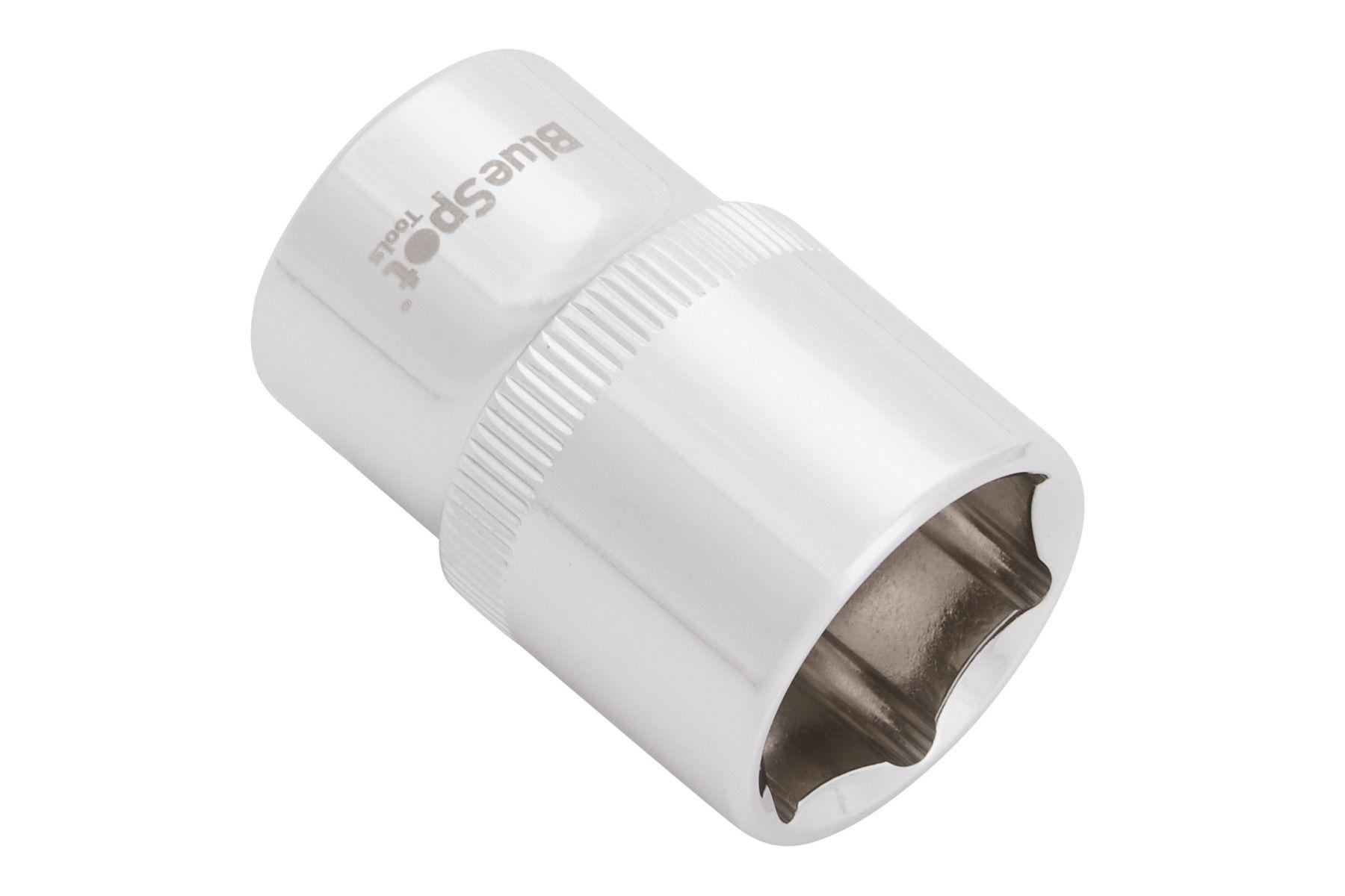 Blue Spot Tools Individual 19mm 1/2" Shallow Hex Socket