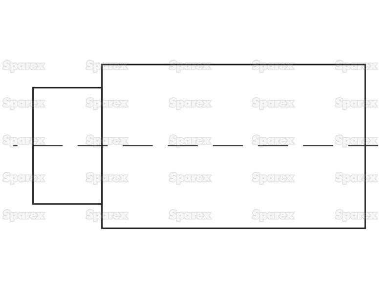 Gas Strut, Total length: 180mm