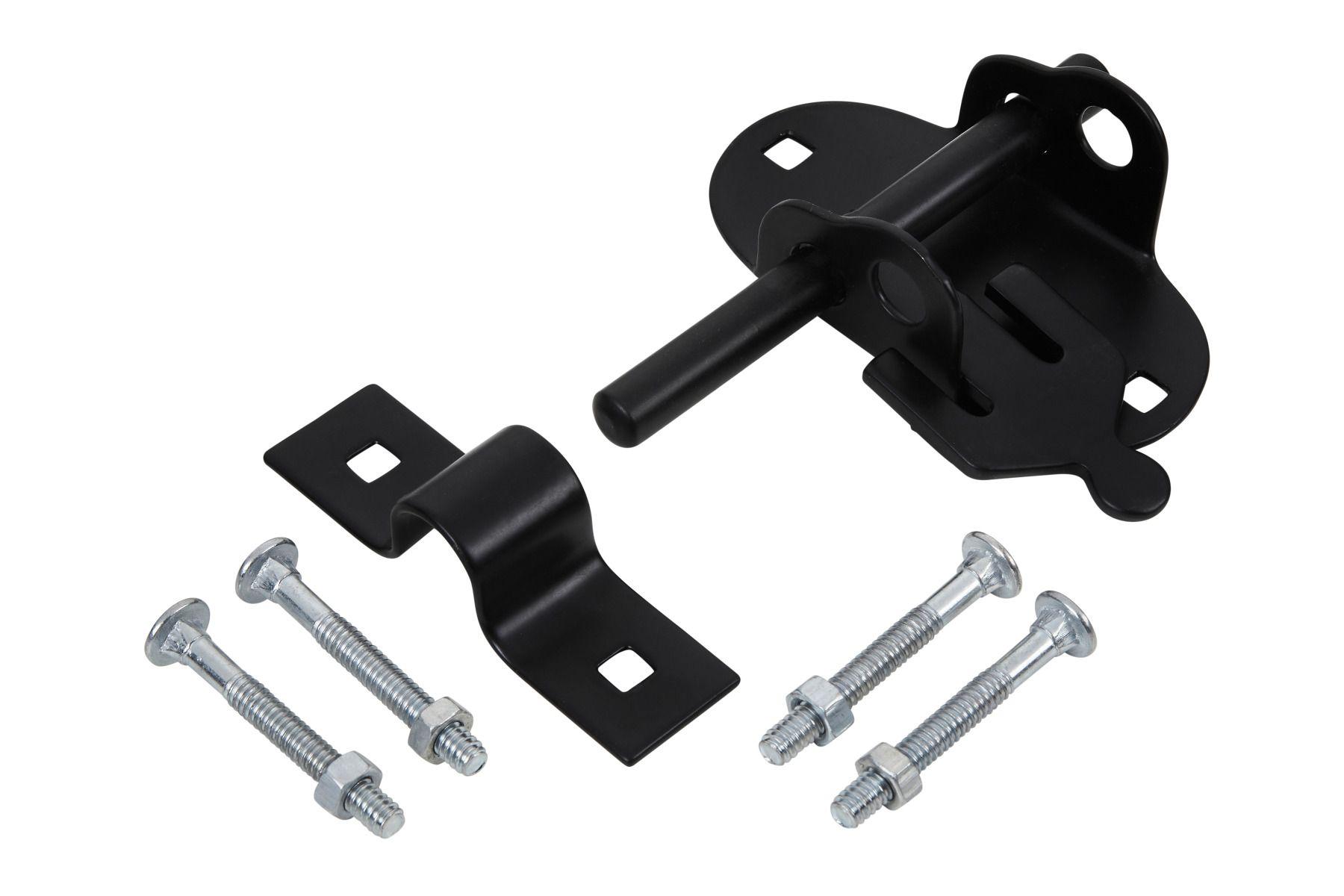 Blue Spot Tools Black Powder Coated Oval Pad Bolt 100mm