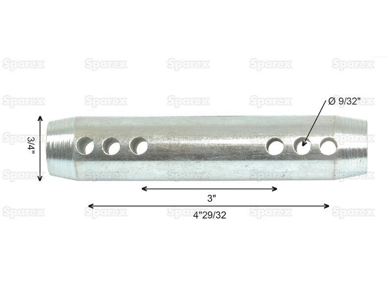 Top link pin - Unilink 19mm Cat. 1