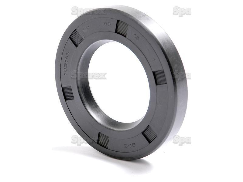 Metric Rotary Shaft Seal, 50 x 90 x 13mm Single Lip