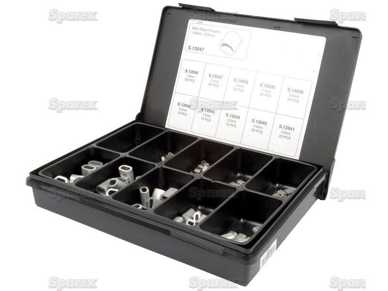 Wire Rope Ferrules (290 pcs. Compak)